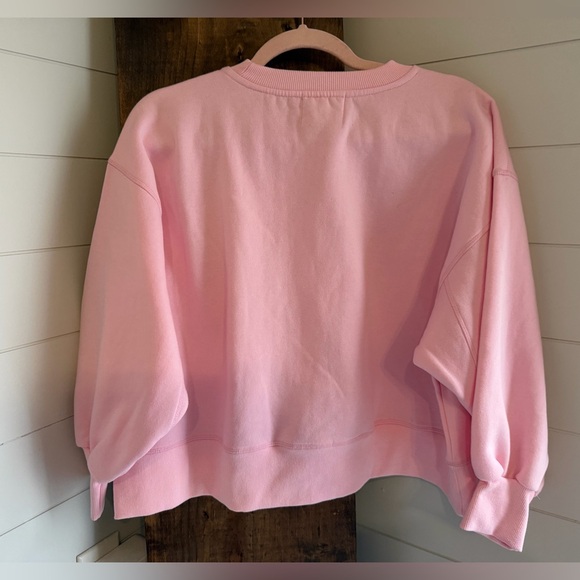 Judith March Light Pink Crew Neck Sweater - Picture 3 of 3